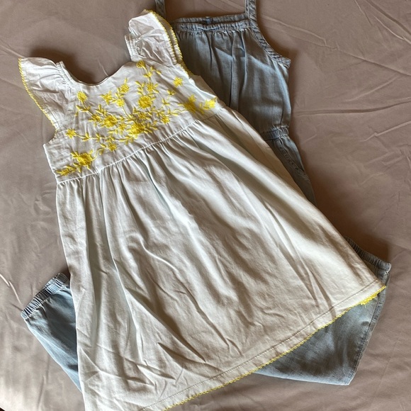 Gap size 5 bundle. Dress and romper. - Picture 1 of 8